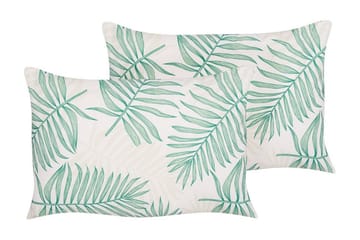 Utomhuskudde Laramie 42x60 cm - Beige/Grön - Utemöbler & utemiljö - Dynor - Utomhuskuddar