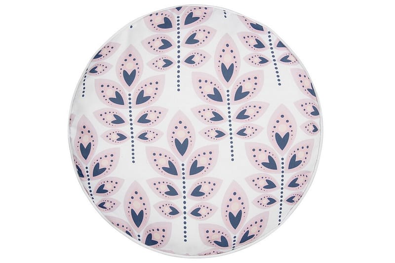 Utomhuskudde Latiano 40 cm Rund - Beige/Rosa - Utemöbler & utemiljö - Dynor - Utomhuskuddar