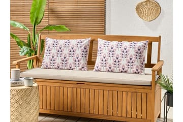 Utomhuskudde Latiano 42x60 cm - Beige/Rosa - Utemöbler & utemiljö - Dynor - Utomhuskuddar