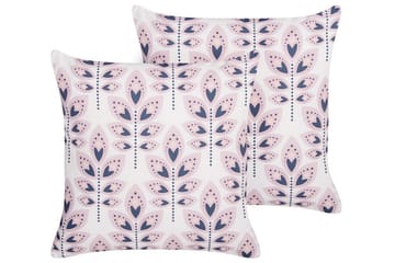 Utomhuskudde Latiano 45x45 cm - Beige/Rosa - Utemöbler & utemiljö - Dynor - Utomhuskuddar
