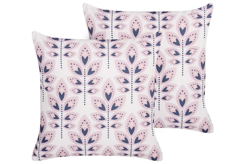 Utomhuskudde Latiano 45x45 cm - Beige/Rosa - Utemöbler & utemiljö - Dynor - Utomhuskuddar