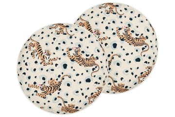 Utomhuskudde Matino 40 cm Rund - Beige/Blå/Brun - Utemöbler & utemiljö - Dynor - Utomhuskuddar