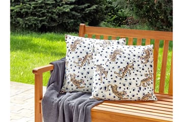 Utomhuskudde Matino 45x45 cm - Beige/Blå/Brun - Utemöbler & utemiljö - Dynor - Utomhuskuddar