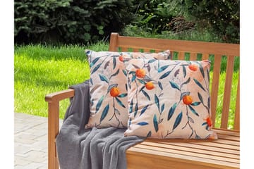 Utomhuskudde Richelu 45x45 cm - Orange - Utemöbler & utemiljö - Dynor - Utomhuskuddar
