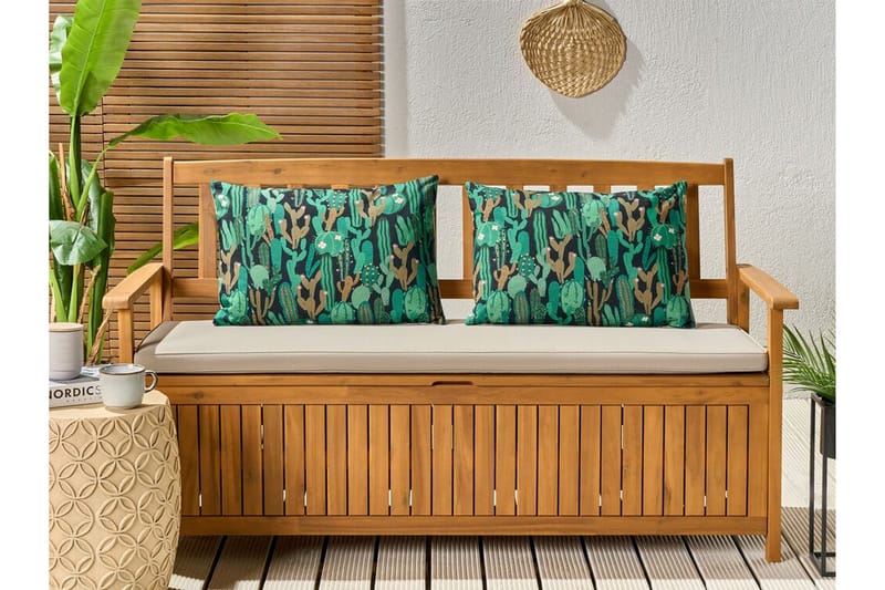 Utomhuskudde Ruffano 42x60 cm - Grön/Blå - Utemöbler & utemiljö - Dynor - Utomhuskuddar