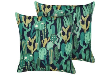 Utomhuskudde Ruffano 45x45 cm - Grön/Blå - Utemöbler & utemiljö - Dynor - Utomhuskuddar