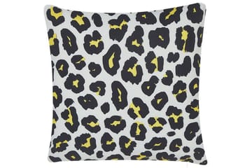 Utomhuskudde Runge 45x45 cm - Vit/Svart/Gul - Utemöbler & utemiljö - Dynor - Utomhuskuddar