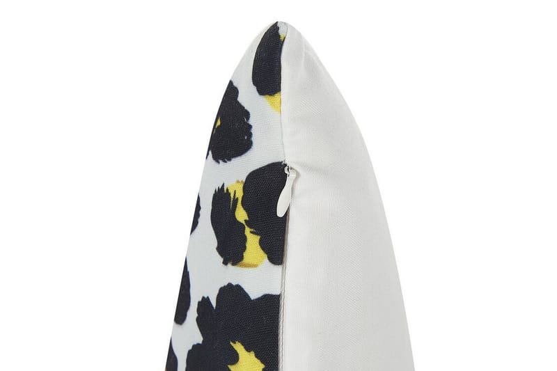 Utomhuskudde Runge 45x45 cm - Vit/Svart/Gul - Utemöbler & utemiljö - Dynor - Utomhuskuddar