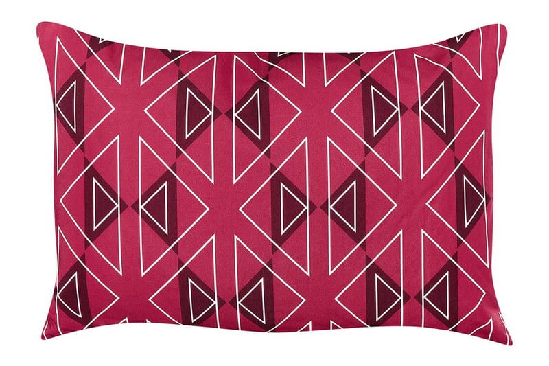 Utomhuskudde Santa Rosa 42x60 cm - Rosa/Vit - Utemöbler & utemiljö - Dynor - Utomhuskuddar