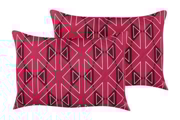 Utomhuskudde Santa Rosa 42x60 cm - Rosa/Vit - Utemöbler & utemiljö - Dynor - Utomhuskuddar