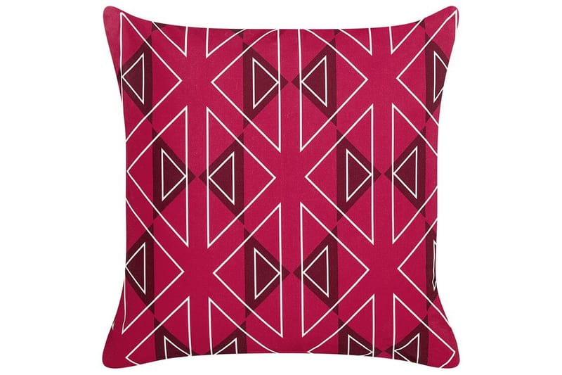 Utomhuskudde Santa Rosa 45x45 cm 2 st - Rosa/Vit - Utemöbler & utemiljö - Dynor - Utomhuskuddar