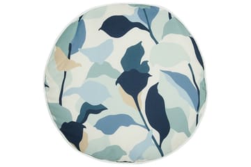 Utomhuskudde Smithers 40 cm Rund - Blå/Vit - Utemöbler & utemiljö - Dynor - Utomhuskuddar