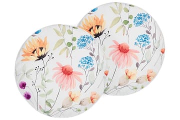 Utomhuskudde Unity 40 cm Rund - Vit - Utemöbler & utemiljö - Dynor - Utomhuskuddar