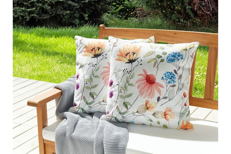 Utomhuskudde Unity 45x45 cm - Vit - Utemöbler & utemiljö - Dynor - Utomhuskuddar