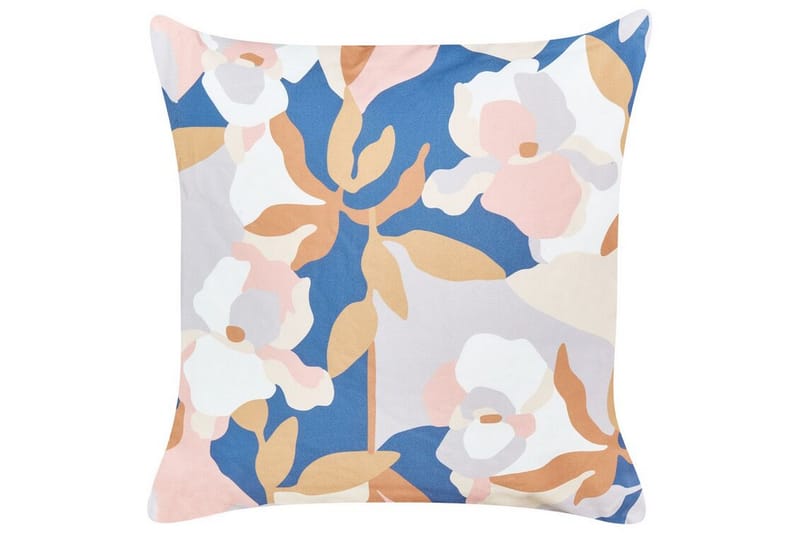 Utomhuskudde Vernole 45x45 cm, Vit/Blå/Rosa