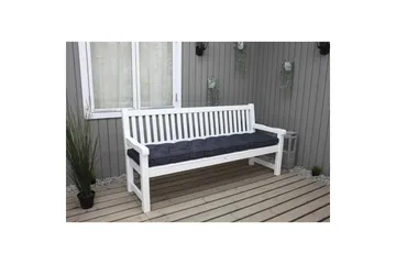 Utomhussoffdyna Brooklyn 190 cm Svart - Svart - Utemöbler & utemiljö - Dynor - Soffdyna & bänkdyna utemöbler