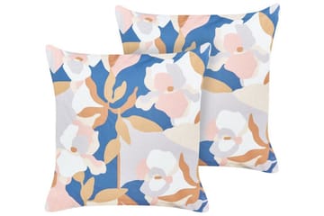 Vernole Utomhuskudde 45x45 cm - Vit/Blå/Rosa - Utemöbler & utemiljö - Dynor - Utomhuskuddar