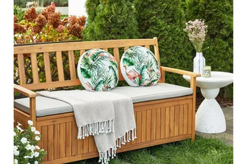 Visper Utomhuskudde 40 cm Rund - Vit/Grön/Rosa - Utemöbler & utemiljö - Dynor - Utomhuskuddar