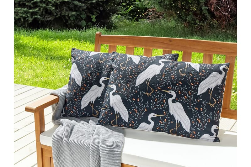 Vulcin Utomhuskudde 42x60 cm - Svart/Vit - Utemöbler & utemiljö - Dynor - Utomhuskuddar