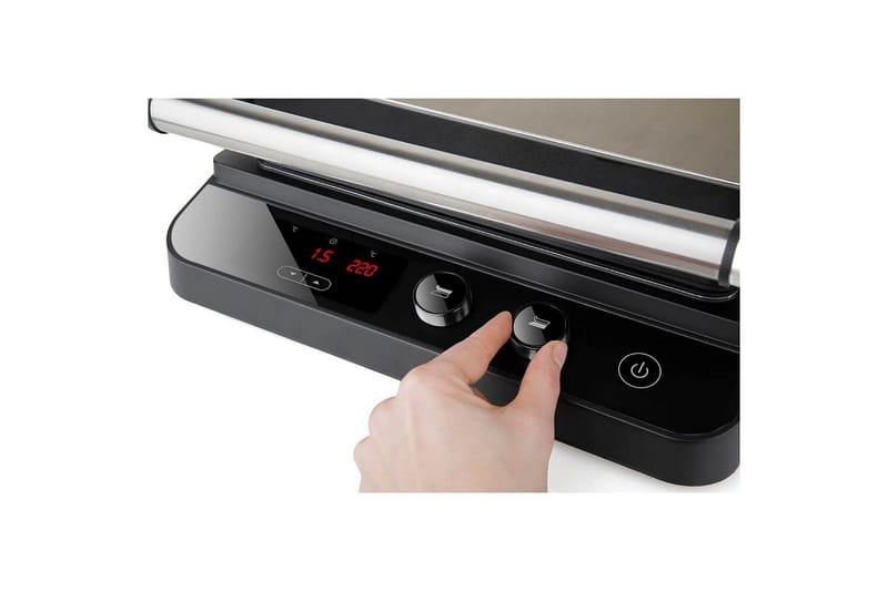 Bordsgrill Black+Decker Borstat Stål Temp Control 2000W - Utemöbler & utemiljö - Grill & utekök - Övriga grillar - Bärbar grill & campinggrill