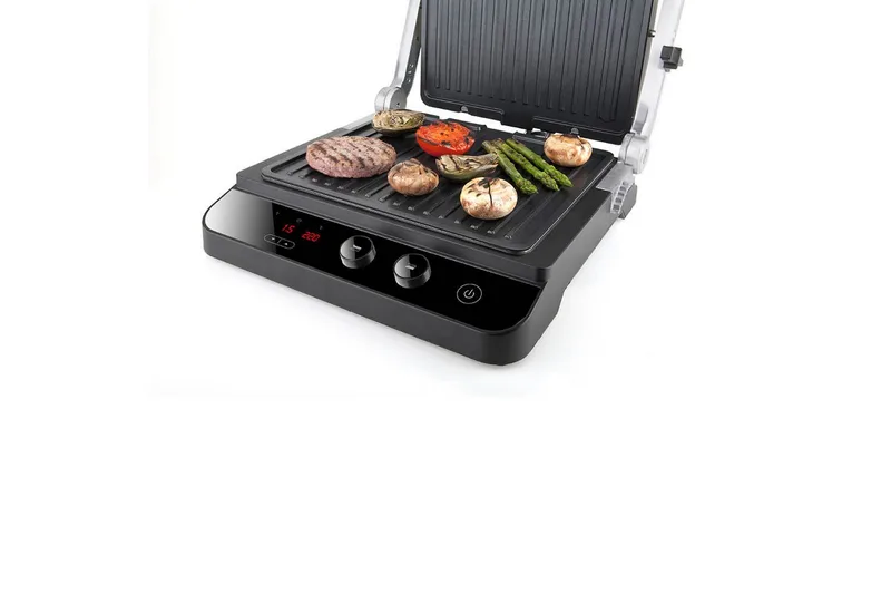 Bordsgrill Black+Decker Borstat Stål Temp Control 2000W - Utemöbler & utemiljö - Grill & utekök - Övriga grillar - Bärbar grill & campinggrill