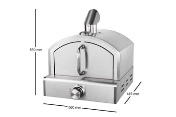Stainless - Brooklyn Pizzaugn - Myoutdoorkitchen - Utemöbler & utemiljö - Grill & utekök - Övriga grillar - Pizzaugn & vedugn