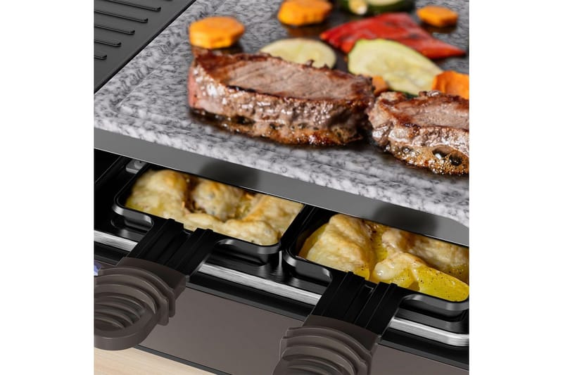 Raclettegrill Black+Decker - Silver - Utemöbler & utemiljö - Grill & utekök - Övriga grillar - Raclettegrill