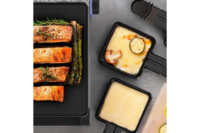 Raclettegrill Black+Decker - Silver - Utemöbler & utemiljö - Grill & utekök - Övriga grillar - Raclettegrill
