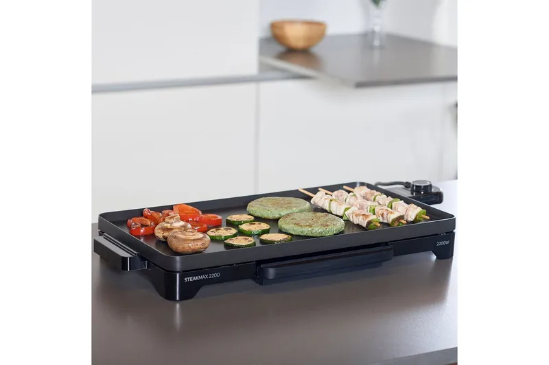 Elektrisk Stekhäll Taurus Steakmax 2200 - Svart - Utemöbler & utemiljö - Grill & utekök - Grilltillbehör