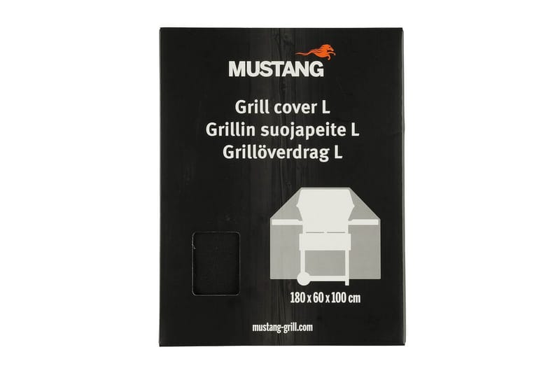 Grillöverdrag Mustang 180x60x100cm - 180x60x100cm - Utemöbler & utemiljö - Grill & utekök - Grilltillbehör - Skyddshuvar