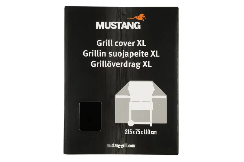 Grillöverdrag Mustang - Svart - Utemöbler & utemiljö - Grill & utekök - Grilltillbehör - Skyddshuvar