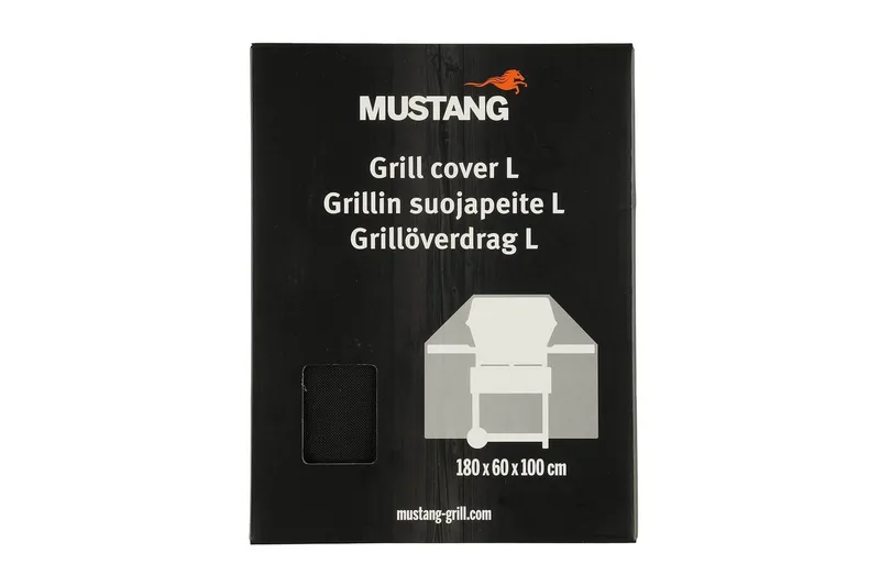 Grillöverdrag Mustang - Svart - Utemöbler & utemiljö - Grill & utekök - Grilltillbehör - Skyddshuvar