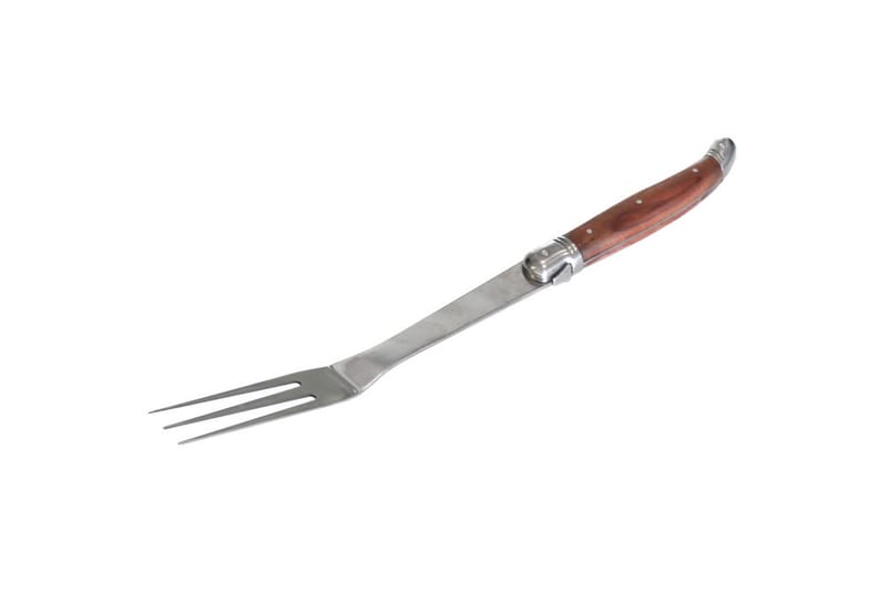 Grillverktyg - 4 delar - Trä|Silver - Utemöbler & utemiljö - Grill & utekök - Grilltillbehör