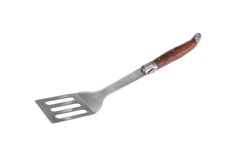Grillverktyg - 4 delar - Trä|Silver - Utemöbler & utemiljö - Grill & utekök - Grilltillbehör