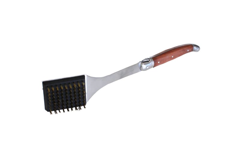 Grillverktyg - 4 delar - Trä|Silver - Utemöbler & utemiljö - Grill & utekök - Grilltillbehör