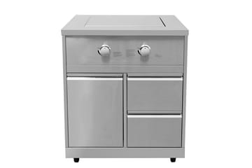 Inox Range - Modul med sidobrännare - Myoutdoorkitchen - Utemöbler & utemiljö - Grill & utekök - Grilltillbehör