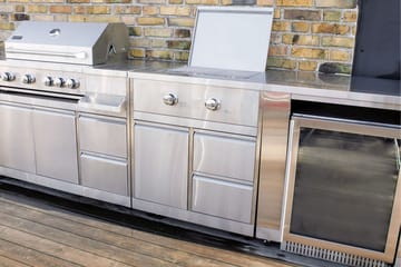Inox Range - Modul med sidobrännare - Myoutdoorkitchen - Utemöbler & utemiljö - Grill & utekök - Grilltillbehör