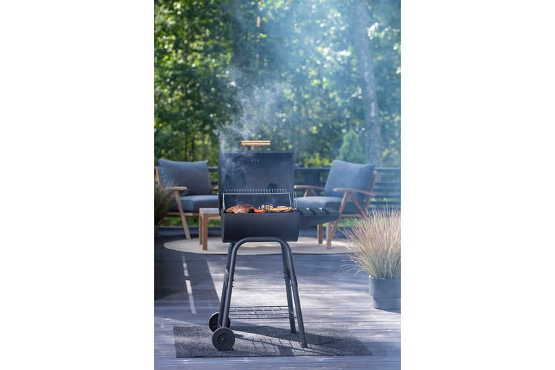 Kolgrill Mustang Barrel Kilgore - Utemöbler & utemiljö - Grill & utekök - Kolgrillar