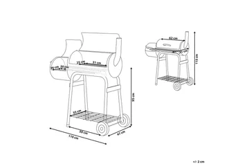 Kolgrill Satah - Utemöbler & utemiljö - Grill & utekök - Kolgrillar