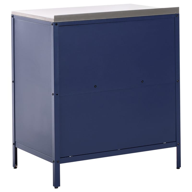 2-delat utekök med vask Vilama - Blå, Silver - Utemöbler & utemiljö - Grill & utekök - Utekök - Kompletta utekök