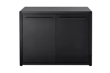 Arbetsbänk med Dörr Nordic Line Black 120 cm Svart - MyOutdoorKitchen - Utemöbler & utemiljö - Grill & utekök - Utekök - Bygg ditt eget utekök