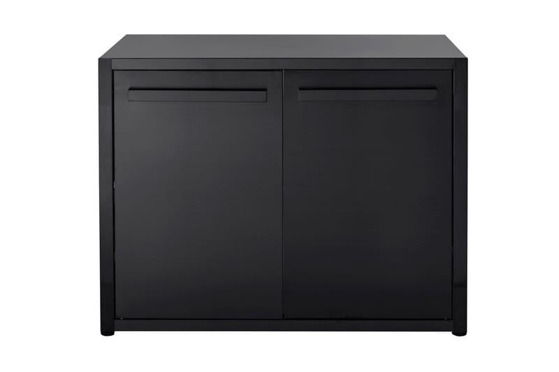 Arbetsbänk med Dörr Nordic Line Black 120 cm Svart, MyOutdoorKitchen