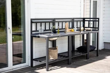 Atlantis Mittdel till Utekök 90x60 cm Svart - Venture Home - Utemöbler & utemiljö - Grill & utekök - Utekök - Bygg ditt eget utekök