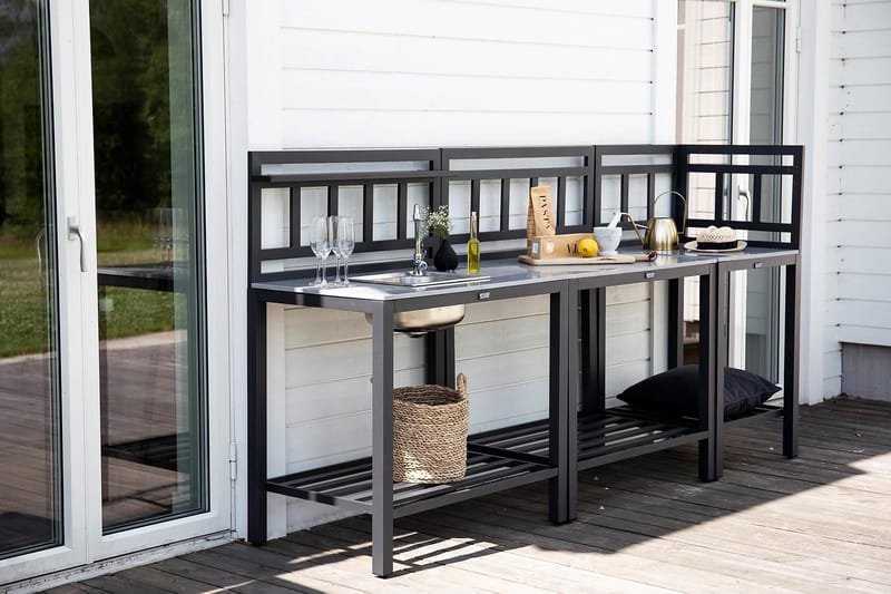 Atlantis Mittdel till Utekök 90x60 cm Svart - Venture Home - Utemöbler & utemiljö - Grill & utekök - Utekök - Bygg ditt eget utekök