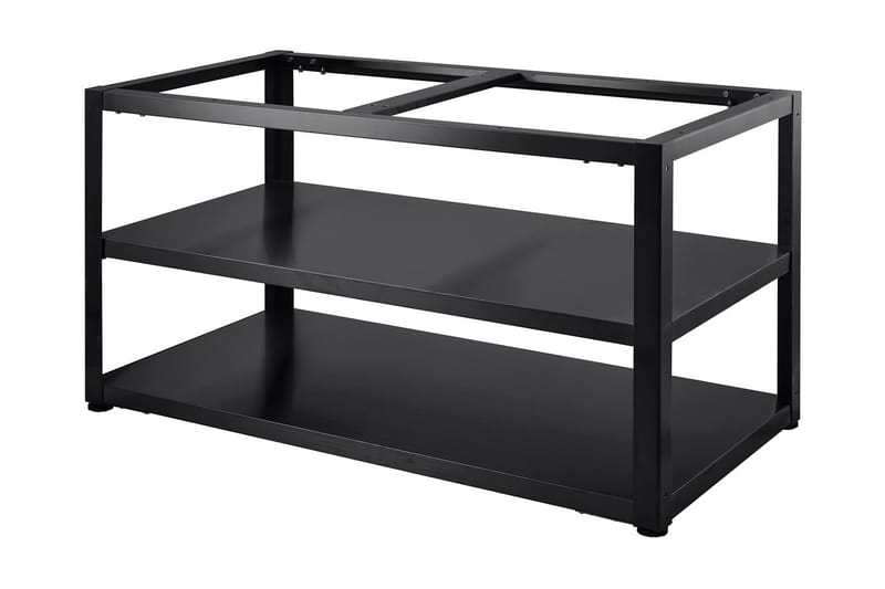 Basmodul Nordic Line Black 120 cm 2 Moduler Svart - MyOutdoorKitchen - Utemöbler & utemiljö - Grill & utekök - Utekök - Bygg ditt eget utekök