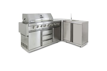 Hörnmodul till utekök Silver - Metalcraft - Utemöbler & utemiljö - Grill & utekök - Utekök - Bygg ditt eget utekök