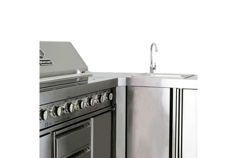 Hörnmodul till utekök Silver - Metalcraft - Utemöbler & utemiljö - Grill & utekök - Utekök - Bygg ditt eget utekök
