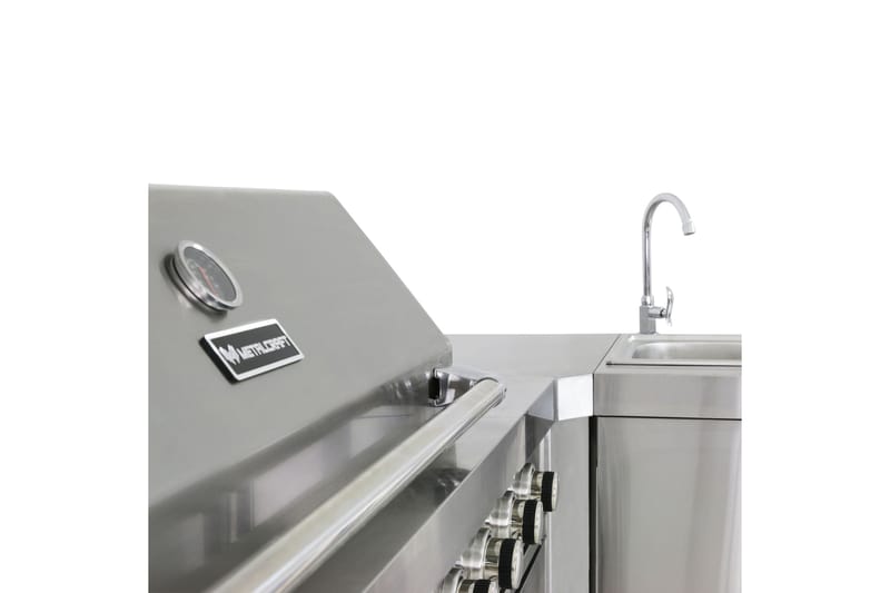 Hörnmodul till utekök Silver - Metalcraft - Utemöbler & utemiljö - Grill & utekök - Utekök - Bygg ditt eget utekök