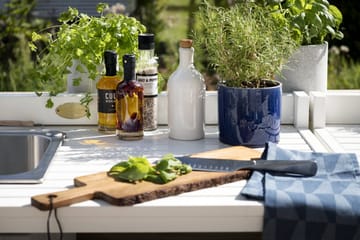 Hillerstorp Läckö Utekök med Vask + Arbetsbänk - Vit - Utemöbler & utemiljö - Grill & utekök - Utekök - Bygg ditt eget utekök