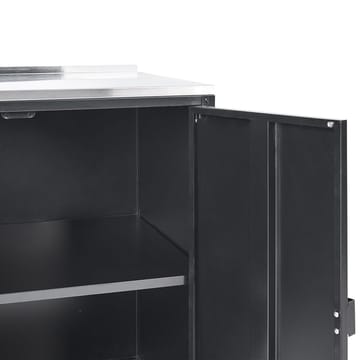 Kökskåp Vilama - Svart, Silver - Utemöbler & utemiljö - Grill & utekök - Utekök - Kompletta utekök